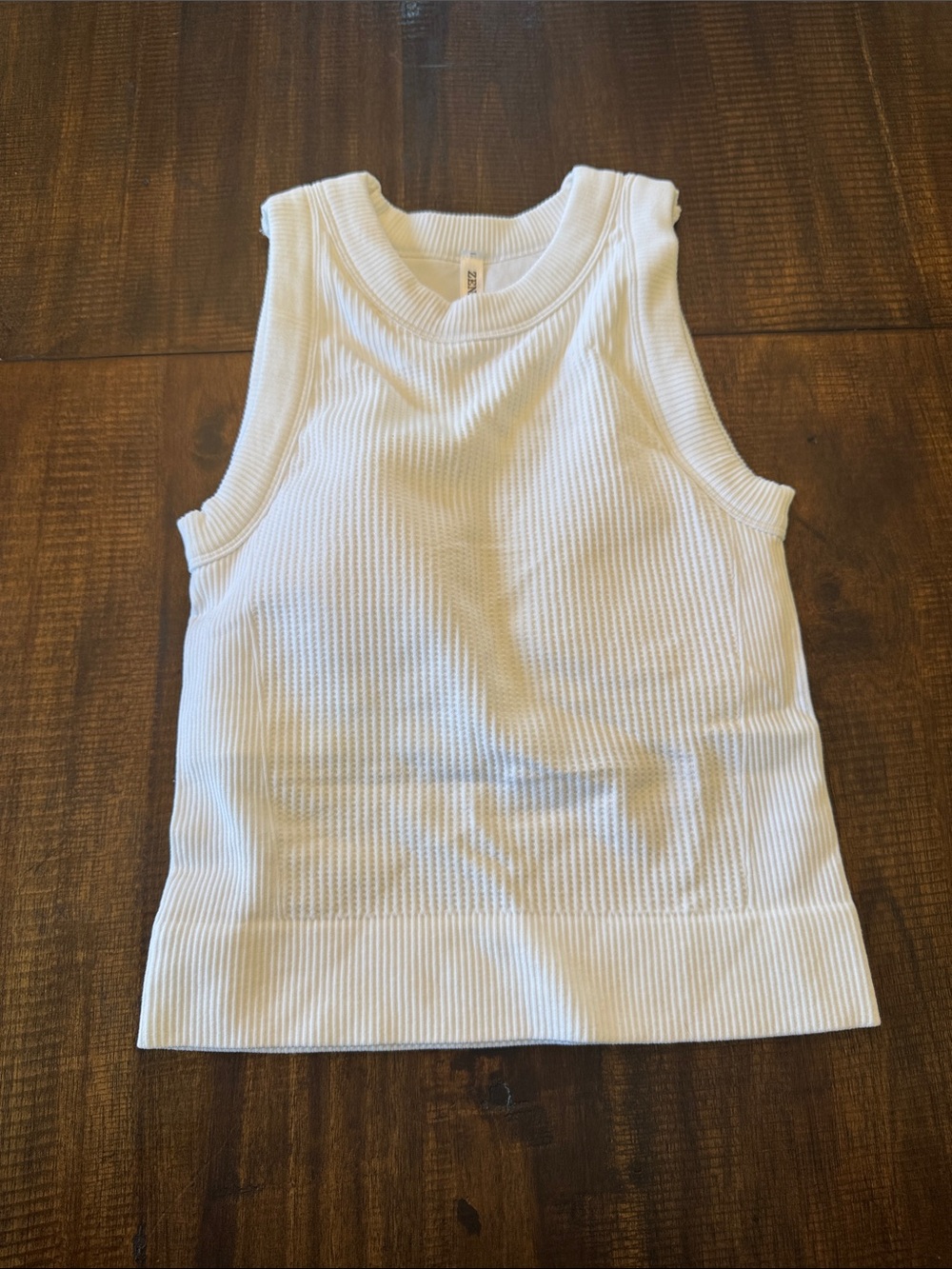 Zenana seamless ribbed tank top